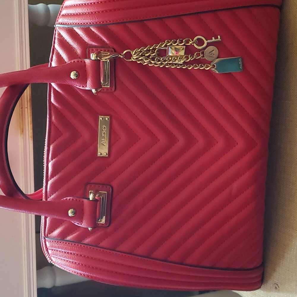 Red Aldo purse